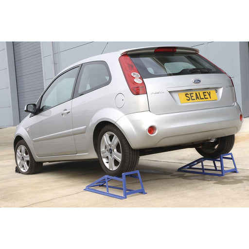 Sealey Car Ramps 1tonne Capacity per Ramp 2tonne Capacity per Pair CAR2000 Sealey  - Dynamic Drive