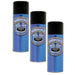 3x Hammerite SMOOTH BLACK Direct to Rust Metal Spray Paint Aerosol 400ml Hammerite  - Dynamic Drive