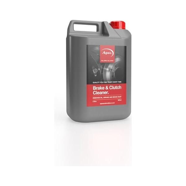 4x Apec Liquid Brake Cleaner 5 Litres Remove Grease and Dirt Fast