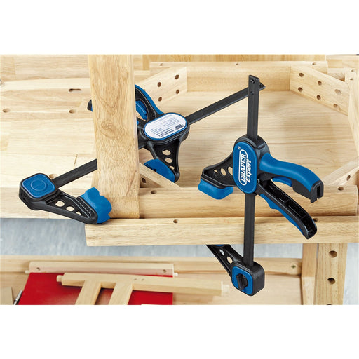 Draper Heavy Duty Soft Grip Dual Action Clamps, 150mm 02373 Draper  - Dynamic Drive