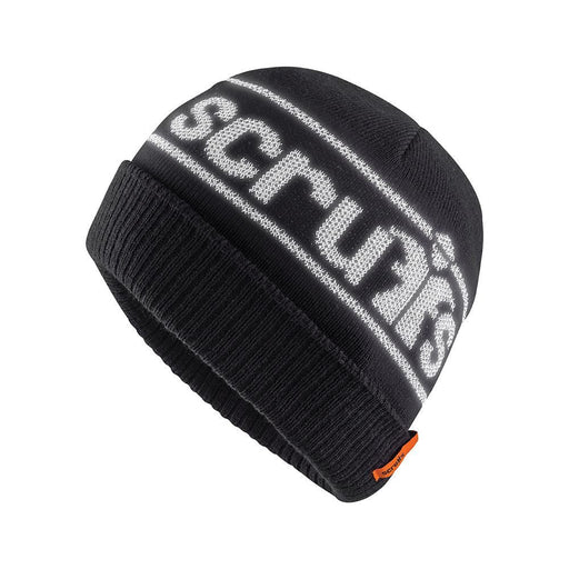 Scruffs Trade Reflective Beanie Black One Size Scruffs  - Dynamic Drive