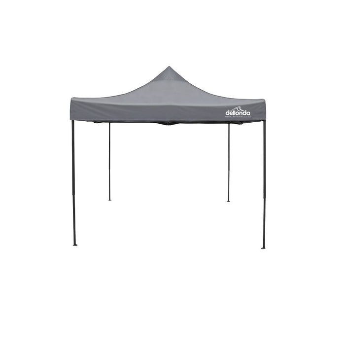 Dellonda Premium 3 x 3m Pop-Up Gazebo - Grey Dellonda  - Dynamic Drive