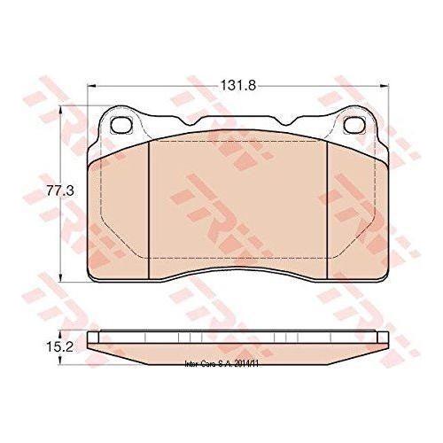 Genuine TRW Brake Pads (Front) (R90) GDB2007