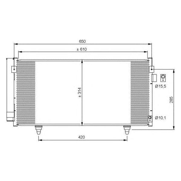 NRF Condenser 35855