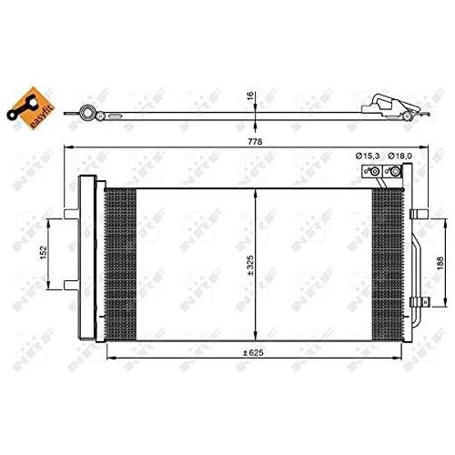 NRF Condenser 350029