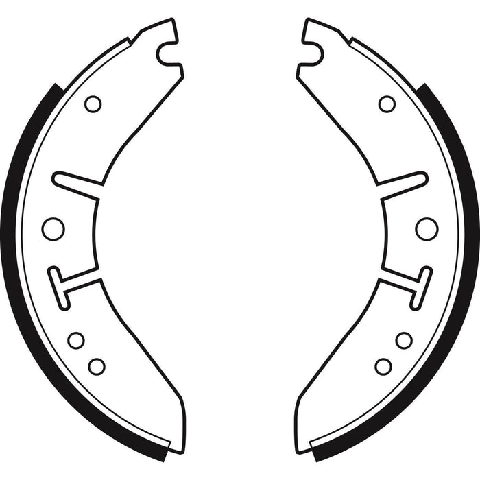 Apec Brake Shoe Front & Rear Fits Hillman Husky