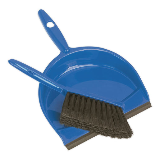 Sealey Dustpan & Brush Set Composite BM04 Sealey  - Dynamic Drive