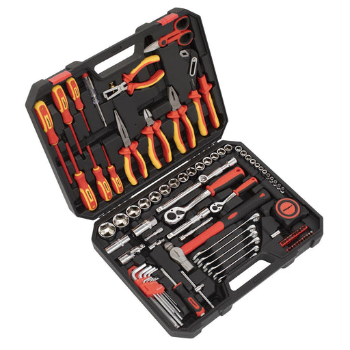 Sealey Electrician's Tool Kit 90pc S01217 Sealey  - Dynamic Drive