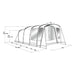 Outwell Tent Greenwood 4 Berth Pole Tent Outwell  - Dynamic Drive