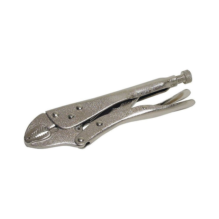 Silverline Self-Locking Pliers 220mm Curved