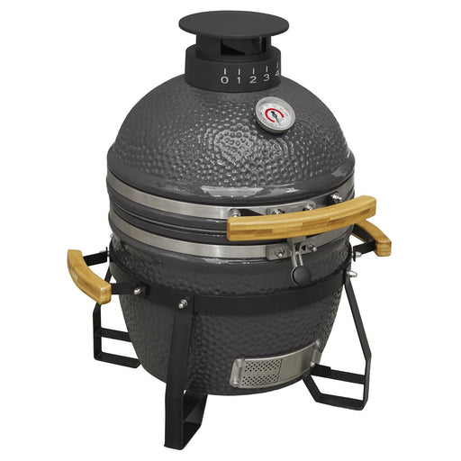 Dellonda Deluxe 16"(40cm) Ceramic Kamado Style BBQ DG158 Dellonda  - Dynamic Drive