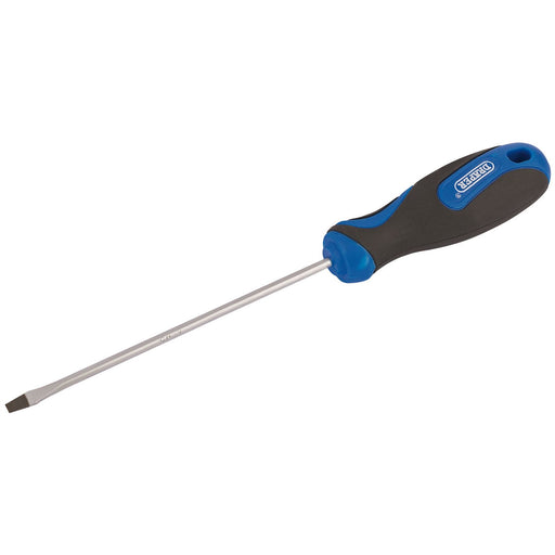 Draper Soft Grip Plain Slot Screwdriver, 3.2 x 100mm 48920 Draper  - Dynamic Drive