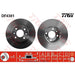 Genuine TRW Brake Disc (Pair) DF4381 TRW  - Dynamic Drive