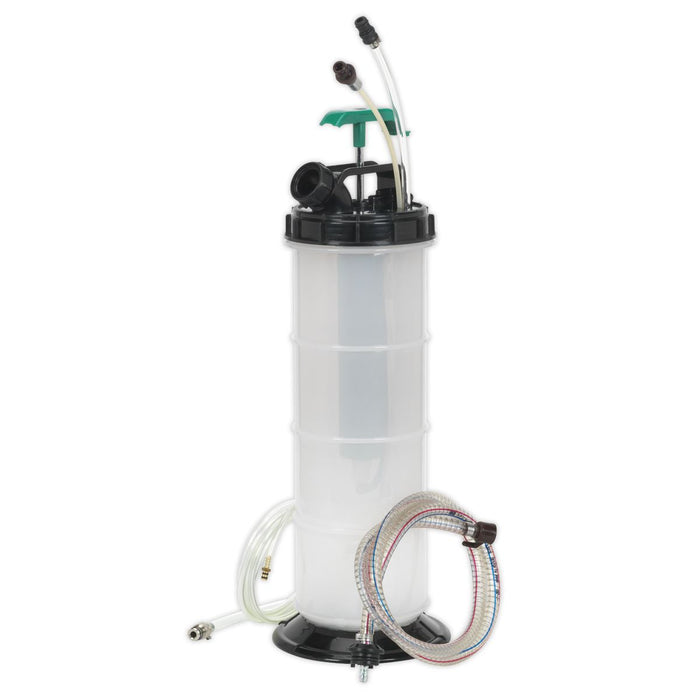 Sealey Vacuum Fuel/Fluid Extractor 8L TP204 Sealey  - Dynamic Drive