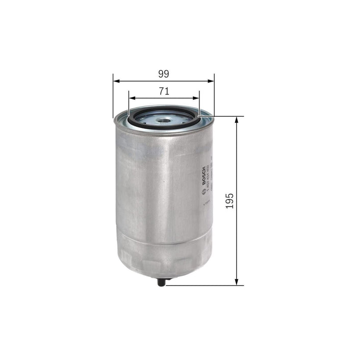 Bosch Cv Fuel Filter N4402 (Hgv) fits Iveco Daily 50C13 - 2.8 - 99-06 1457434402