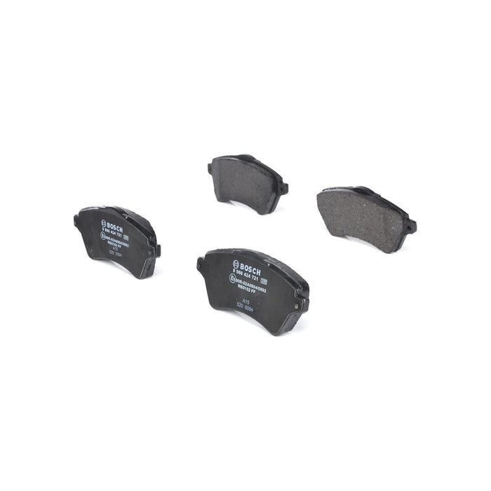 Bosch Brake Pad Set Bp432 fits Land Rover Freelander TD4 - 2.0 - 00-06 098642472