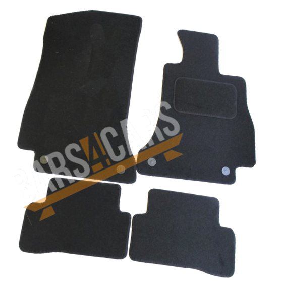 Tailored Car Mats for Mercedes C Class 14-18 + Clips 2014 2015 2016 2017 2018 UKB4C  - Dynamic Drive