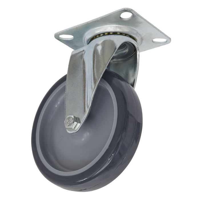 Sealey Castor Wheel Swivel Plate100mm SCW2100SP