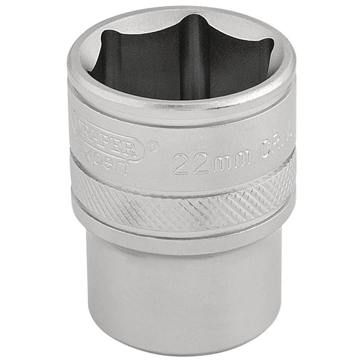 Draper 6 Point Metric Socket, 1/2" Sq. Dr., 22mm 16613 Draper  - Dynamic Drive