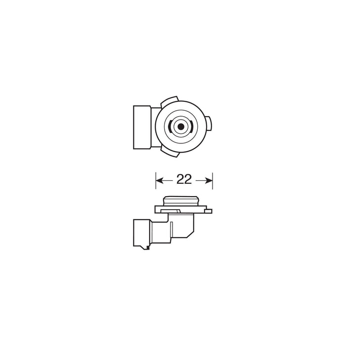 Osram 9006XS Bulb, Spotlight Osram  - Dynamic Drive