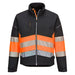 Portwest Pw3 Hi-Vis Class 1 Softshell Jacket (3L) Larg PW375BKYL Portwest  - Dynamic Drive