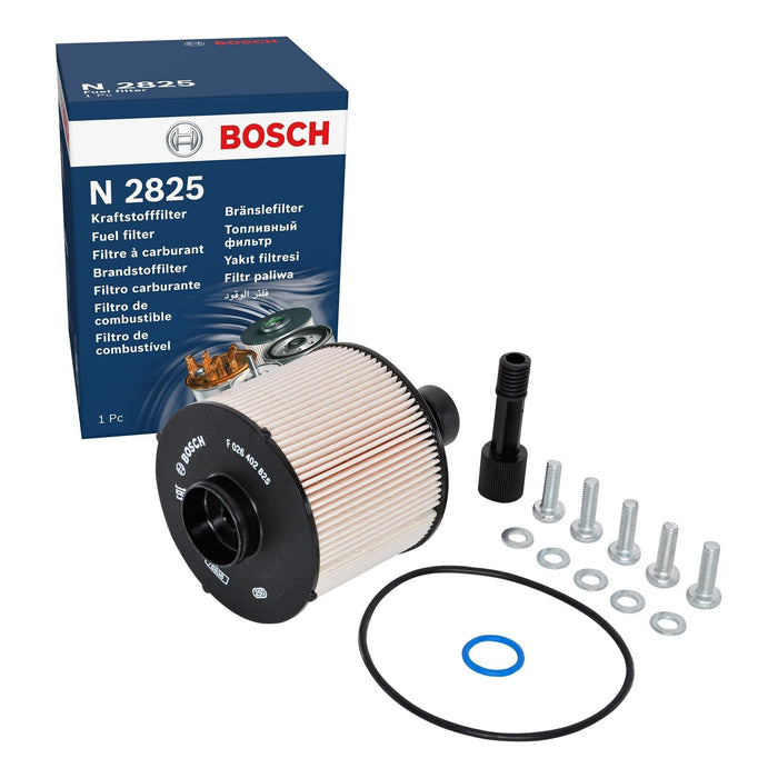 Genuine Bosch Car Fuel Filter N2825 fits Renault Captur dCi - 1.5 - 13- F0264028