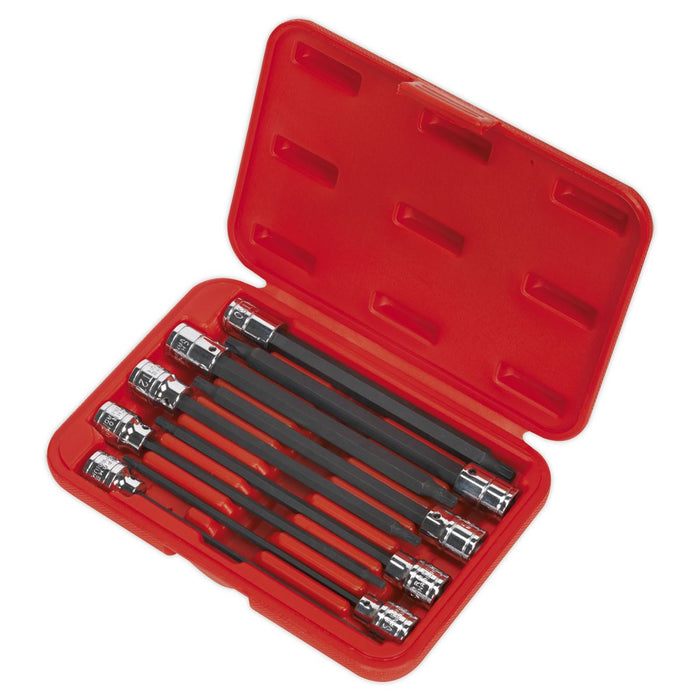 Sealey TRX-Star* Socket Bit Set 9pc 3/8"Sq Drive 150mm AK62261