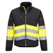 Portwest Pw3 Hi-Vis Class 1 Softshell Jacket (3L) 3XL PW375BKYXXXL Portwest  - Dynamic Drive