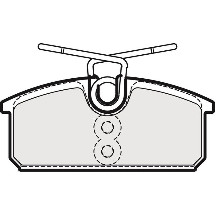 Apec Brake Pads Rear Fits Renault Twizy