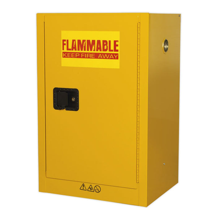 Sealey Flammables Storage Cabinet 585 x 455 x 890mm FSC07 Sealey  - Dynamic Drive