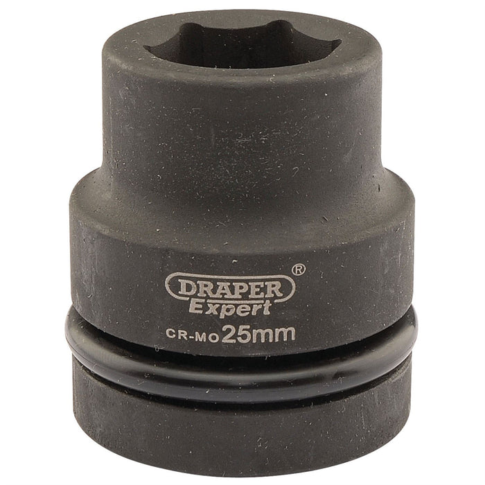 Draper Expert HI-TORQ 6 Point Impact Socket, 1" Sq. Dr., 25mm 05106