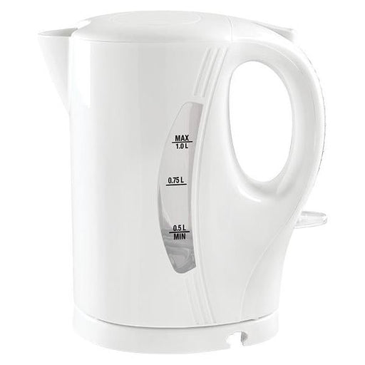 Quest Scotsman Low Wattage White Kettle (1L) Caravan Motorhome Kettle K0033 Quest  - Dynamic Drive