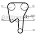 Genuine Continental ContiTech Timing Belt Kit fits RenaultVolvo CT979K1 ContiTech  - Dynamic Drive