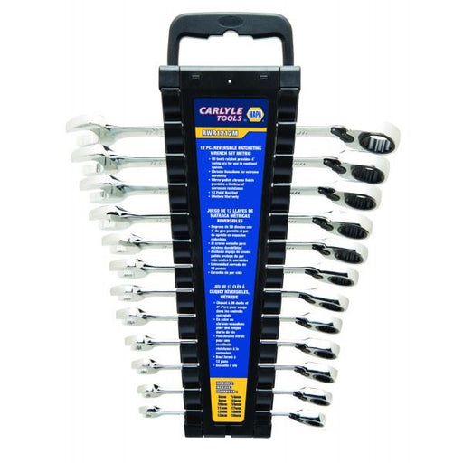 Carlyle Hand Tools Ratcheting Spanner Set - 12 Piece Carlyle Hand Tools  - Dynamic Drive