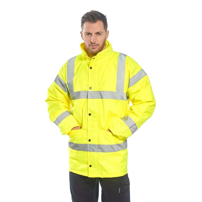 Portwest Hi-Vis Traffic Jacket - Yellow - Small Portwest  - Dynamic Drive