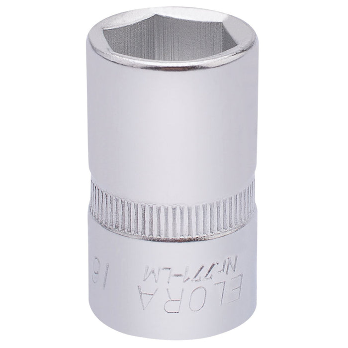 Draper Elora Hexagon Socket, 1/2" Sq. Dr., 16mm 15305