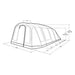 Outwell Stonehill 5 Berth Air Tent Four Room Tunnel Inflatable Tent Outwell  - Dynamic Drive