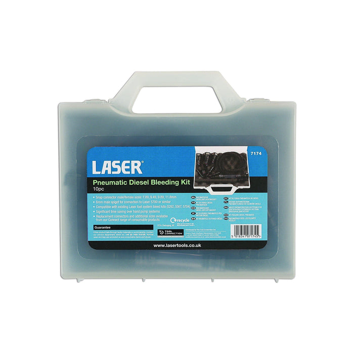 Laser Pneumatic Diesel Bleeding Kit 7174 Laser Tools  - Dynamic Drive