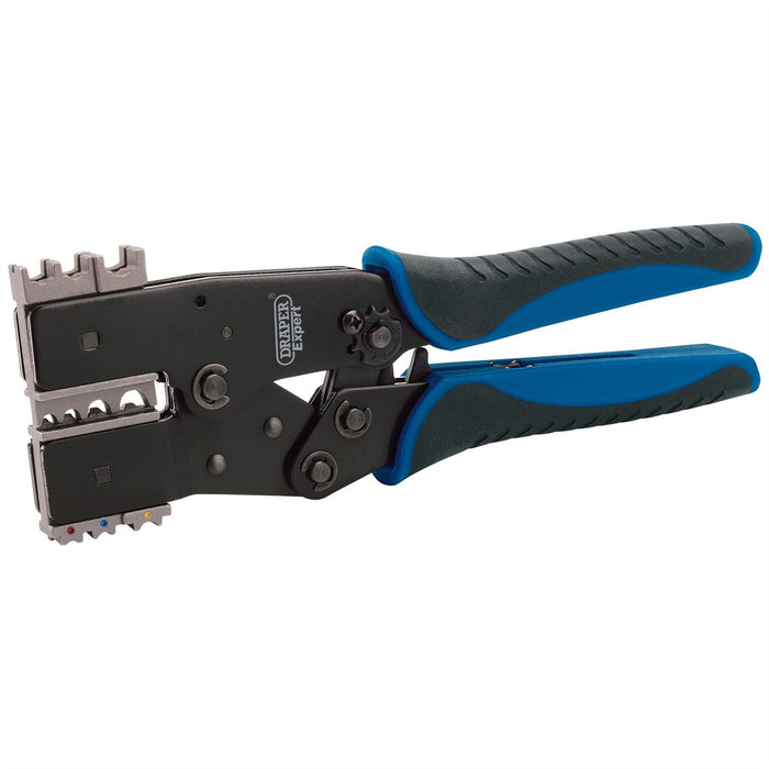 Draper Quick Change Ratchet Action Crimping Tool, 220mm 64336 Draper  - Dynamic Drive