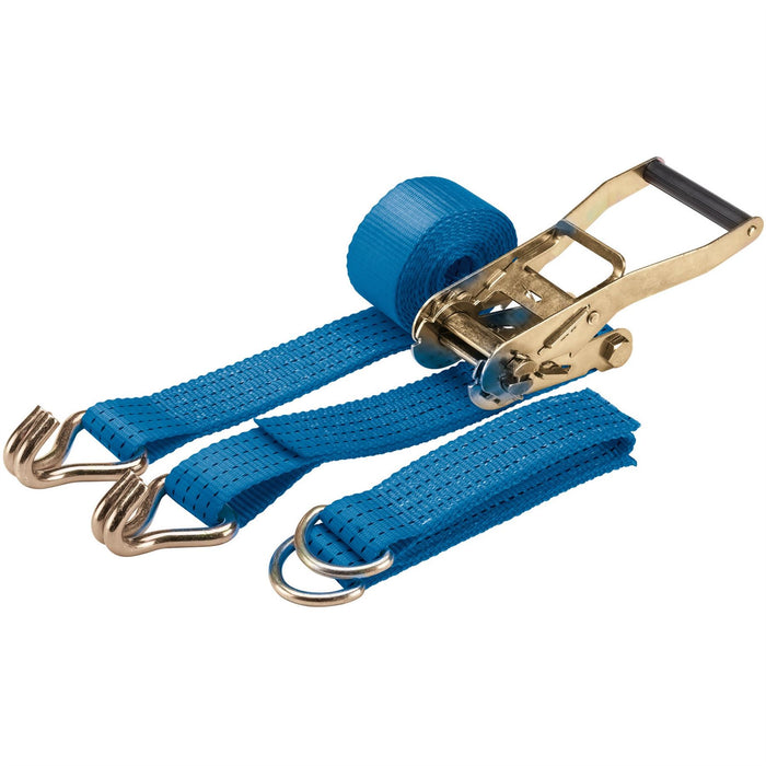 Draper Ratcheting Vehicle Tie Down Straps, 3m x 50mm, 2250kg 60970 Draper  - Dynamic Drive