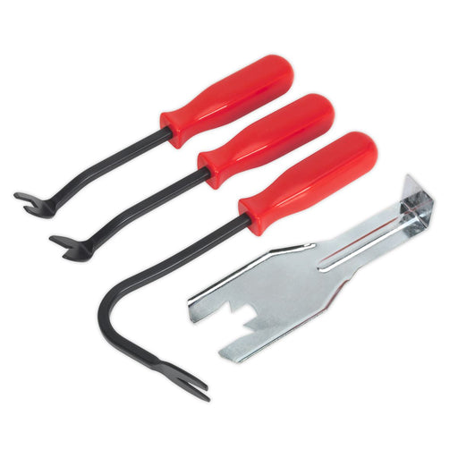 Sealey Trim Clip Removal Set 4pc TR010 Sealey  - Dynamic Drive