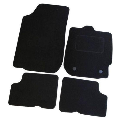 Fully Tailored Black Carpet Car Mats for Dacia Duster 13> Set of 4 With 2 Clips UKB4C  - Dynamic Drive