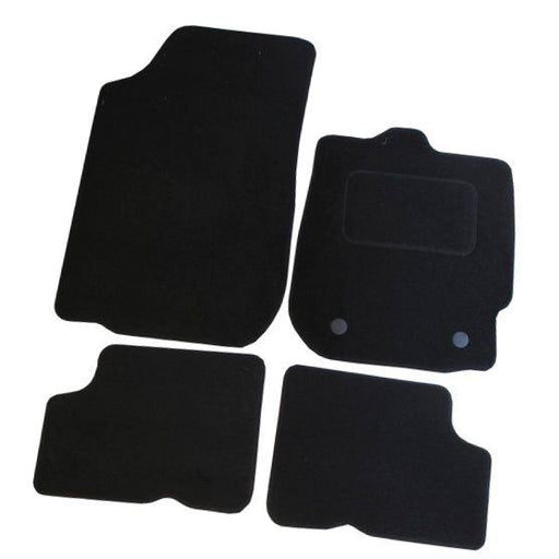 Fully Tailored Black Carpet Car Mats for Dacia Duster 2013-2017 Set of 4 w Clips UKB4C  - Dynamic Drive