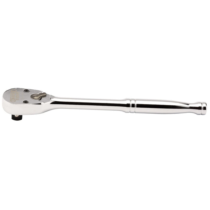 Draper 60 Tooth Sealed Head Reversible Ratchet, 1/2" Sq. Dr. 43741 Draper  - Dynamic Drive