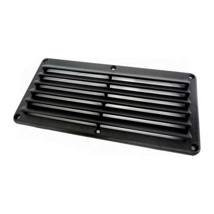 AAA Vent Black Plastic Louvre 10" x 5" AAA  - Dynamic Drive