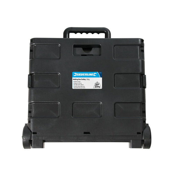 Silverline Folding Box Trolley 25kg 633400