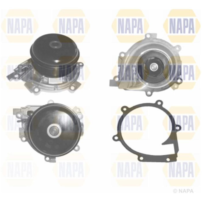 Genuine NAPA Water Pump for Mercedes-Benz 6542000001