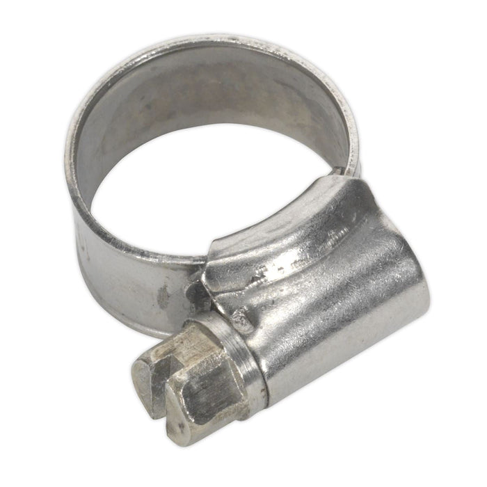 Sealey Hose Clip Stainless Steel10-16mm Pack of 10 SHCSS000