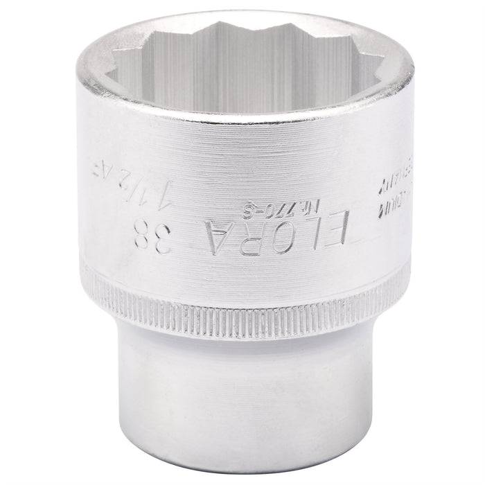 Draper Elora Bi-Hexagon Socket, 38mm-1.1/2" 3/4" Sq. Dr. 00814