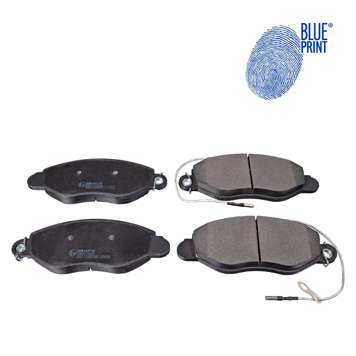 Genuine Blue Print Brake Pad Set fits Nissan 410609X225 Blue Print  - Dynamic Drive